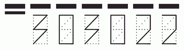 Пример заполнения индекса 303022