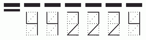 Пример заполнения индекса 442224