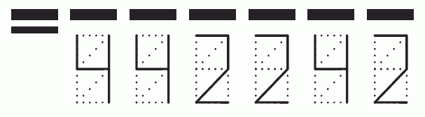 Пример заполнения индекса 442242