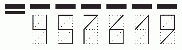 Пример заполнения индекса 457619