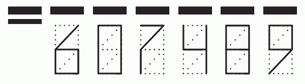 Пример заполнения индекса 607489