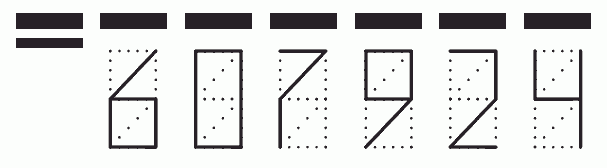 Пример заполнения индекса 607924